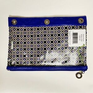 NWT - Vera Bradley Simply Violet Pencil Pouch